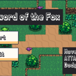 Screenshot of Main Menu of the Sword of the Fox